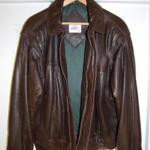 Men’s Leather Jacket Size 42 (large)